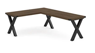 L Shaped Desk Shells WFB Designs 66in x 78in L-Desk