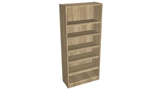 Standard Bookcases WFB Designs 32in W x 72in H  6 Shelf Bookcase