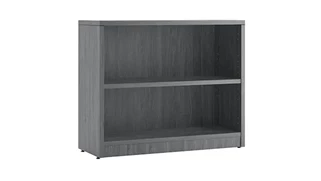 Low Bookcases WFB Designs 36in W x 30in H  2 Shelf Bookcase