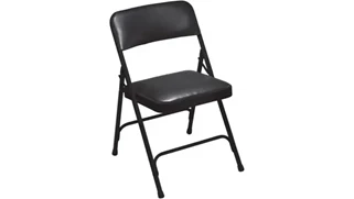 Folding Chairs National Public Seating Premium Vinyl Folding Chair