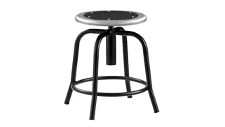 Drafting Stools National Public Seating Adjustable Height Stool With Metal Seat