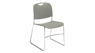 Stackable Meeting Chairs National Public Seating Hi Tech Compact Stack Chair
