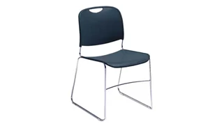 Stackable Meeting Chairs National Public Seating Hi Tech Compact Stack Chair