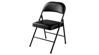 Folding Chairs National Public Seating Vinyl Upholstered Commercialine Folding Chair