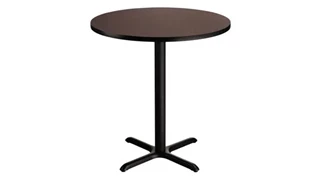 Cafeteria Tables National Public Seating 36in Round Café Table with X Base, 36in Height