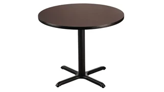 Cafeteria Tables National Public Seating 36in Round Café Table with X Base, 30in Height