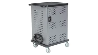 Computer Carts National Public Seating Duet Charging Cart