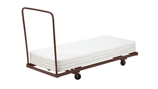 Folding Tables National Public Seating Table Truck for 6ft Tables