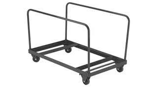 Folding Tables National Public Seating Table Truck for 60in Round Tables