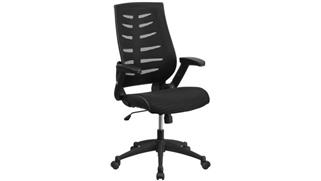 Office Chairs Innovations Office Furniture High-Back Executive Swivel Chair with Flip-Up Arms