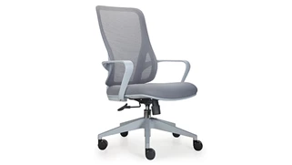 Conference Room Chairs PBD Furniture Flora Mid-Back Conference Room Chair