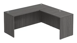 L Shaped Desk Shells PBD Furniture L-Desk 71in W x 66in D