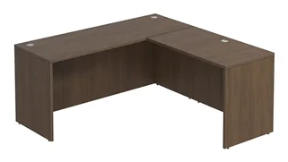 L Shaped Desk Shells PBD Furniture L-Desk 66in W x 60in D
