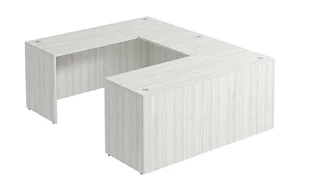 U Shaped Desk Shells PBD Furniture U-Desk Shell 71in W x 90in D with Slim Depth