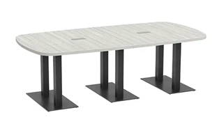 Conference Tables PBD Furniture 8ft Arena Table with Boardroom Base