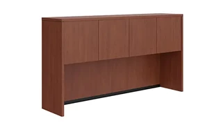 Desk Hutches PBD Furniture 66in Hutch with 4 Laminate Doors