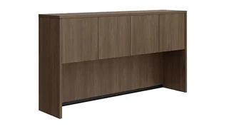 Desk Hutches PBD Furniture 66in Hutch with 4 Laminate Doors