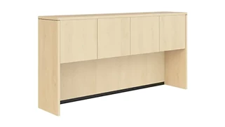 Desk Hutches PBD Furniture 72in Hutch with 4 Laminate Doors