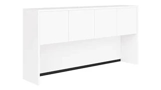 Desk Hutches PBD Furniture 72in Hutch with 4 Laminate Doors