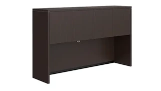 Desk Hutches PBD Furniture 60in Hutch with 4 Laminate Doors