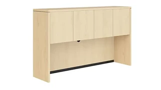 Desk Hutches PBD Furniture 60in Hutch with 4 Laminate Doors