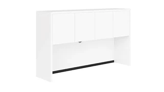Desk Hutches PBD Furniture 60in Hutch with 4 Laminate Doors