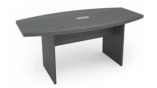 Conference Tables PBD Furniture 6ft Boat Shaped Slab Base Conference Table