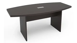 Conference Tables PBD Furniture 6ft Boat Shaped Slab Base Conference Table
