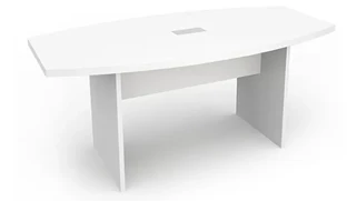 Conference Tables PBD Furniture 6ft Boat Shaped Slab Base Conference Table