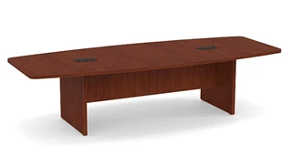 Conference Tables PBD Furniture 10ft Boat Shaped Slab Base Conference Table