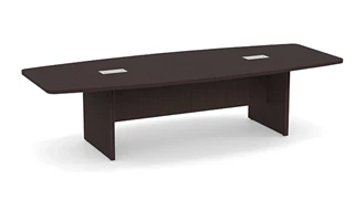 Conference Tables PBD Furniture 10ft Boat Shaped Slab Base Conference Table