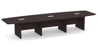 Conference Tables PBD Furniture 14ft Boat Shaped Slab Base Conference Table