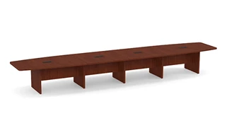 Conference Tables PBD Furniture 20ft Boat Shaped Slab Base Conference Table