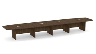 Conference Tables PBD Furniture 20ft Boat Shaped Slab Base Conference Table