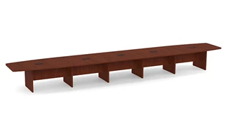 Conference Tables PBD Furniture 24ft Boat Shaped Slab Base Conference Table