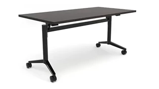 Training Tables PBD Furniture 60in x 24in Flip Top Nesting Table
