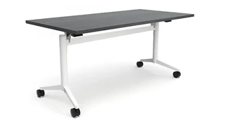 Training Tables PBD Furniture 6ft x 24in Flip Top Nesting Table