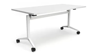 Training Tables PBD Furniture 6ft x 24in Flip Top Nesting Table