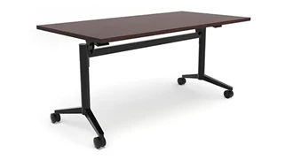 Training Tables PBD Furniture 6ft x 30in Flip Top Nesting Table