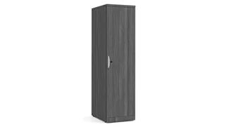 Tall Storage Cabinets PBD Furniture Personal Storage Tower with Laminate Wood Doors
