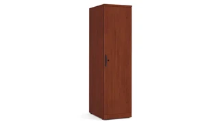Tall Storage Cabinets PBD Furniture Personal Storage Tower with Laminate Wood Doors