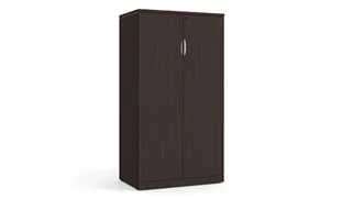 Tall Storage Cabinets PBD Furniture 66in High Laminate Wood Door Storage Cabinet