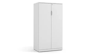 Tall Storage Cabinets PBD Furniture 66in High Laminate Wood Door Storage Cabinet