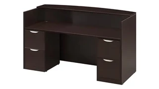 Reception Stand-Alone Desk PBD Furniture Double Pedestal Reception Desk