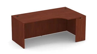 Office Credenzas PBD Furniture 72" Desk Shell with Right Extension