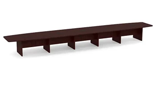 Conference Tables PBD Furniture 30ft Boat Shaped Slab Base Conference Table