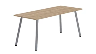 Stand-Alone Desk Shells PBD Furniture 48in x 24in Telescopic Frame Desk