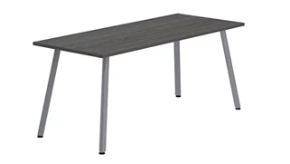 Stand-Alone Desk Shells PBD Furniture 72in x 24in Telescopic Frame Desk