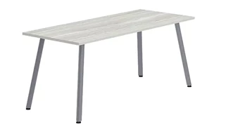 Stand-Alone Desk Shells PBD Furniture 72in x 36in Telescopic Frame Desk