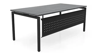 Writing Desks PBD Furniture 72in x 36in OnTask Table Desk with Modesty Panel